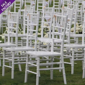 Wholesale Stackable Restaurant Hotel <b>Chairs</b> <b>White</b> Wedding Event Chiavari <b>Chairs</b> Solid Wooden Tiffany Chiavari <b>Chair</b> - Product Image 2