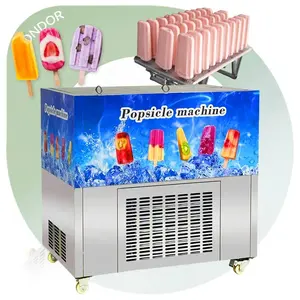 Máquina para fazer paletas de gelado para fazer picolés e doces, máquina de fazer picolés congelados