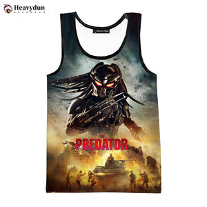 Camiseta sin mangas con estampado 3D de <span class=keywords><strong>Predator</strong></span> para hombre, camisetas sin mangas con estampado Digital personalizado por encima de todo, <span class=keywords><strong>2023</strong></span> - Product Image 2