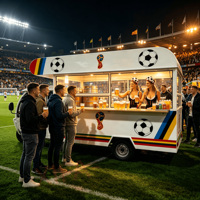 Food Truck Motorisé : Service Rapide, Aménagement Efficace, Conçu pour les Heures de Pointe du Déjeuner à Fort Volume