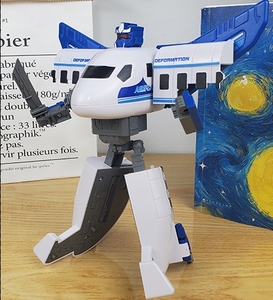 DIY <span class=keywords><strong>Robot</strong></span> Asamblea Transformación Die-Cast Modelo de avión Deformación <span class=keywords><strong>Robot</strong></span> Figuras DE ACCIÓN Juguetes para niños - Product Image 4