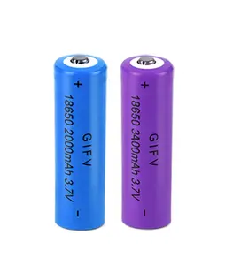 Baterai litium 18650 buatan Tiongkok, Senter kuat 3.7V kapasitas besar, Pemukul nyamuk, pengisi daya baterai pengisian cepat