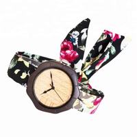 Montres en bois étanches à quartz, design personnalisé, fabrication OEM/ODM de luxe pour femmes, vente en gros 2018, fabricant chinois