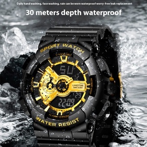 Đa Chức Năng Thể Thao Không Thấm Nước Đồng Hồ Điện Tử Sáng Hàn Quốc Vài Thời Trang Thiết Kế Quay Số Cho Sinh Viên Thương Mại Nước Ngoài - Product Image 3