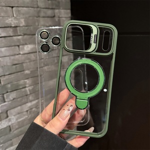 เคสโทรศัพท์แบบมีขาตั้งโลหะ 360 องศา รุ่นใหม่ สำหรับ iPhone 17 16 15 Pro Max, เคส iPhone 17 พร้อมขาตั้งกล้อง - Product Image 5