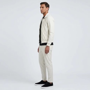 Custom Logo <strong>Men's</strong> <strong>Casual</strong> Tracksuit Zip up <strong>Jacket</strong> and Pants Set High Quality Elastane Nylon Tech Suit Tracksuit <strong>for</strong> <strong>Men</strong> - Product Image 4