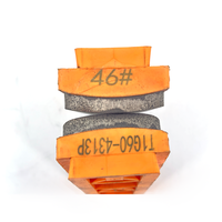 Forme de rectangle de bloc abrasif Fickert diamant haute performance pour le support OEM de polissage de quartzite industriel personnalisé