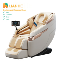Fauteuil de massage professionnel à corps entier, taille personnalisée, fonction de massage électrique à gravité zéro automatique pour spa
