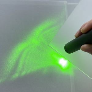 Panneau diffuseur en polycarbonate OEM à angle biaisé 6 mm PC 610x1220 mm Éclairage Panneau de taille personnalisée pour l'éclairage architectural Rina Tech - Product Image 1