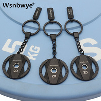 Entraînement Gym Accessoire Sphérique Porte-clés 3in1 Exercice Métal Personnalisé Designer Haltérophilie Kettlebell Pilates Porte-clés