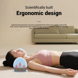 Alat Traksi Leher Servikal Perawatan Otot Trapezius yang Dapat Diisi Ulang, Nirkabel, dengan Lampu Merah, Pemanas, dan Pijat Pulsa - Product Image 2