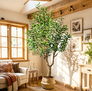 Arbre d'<span class=keywords><strong>olivier</strong></span> artificiel minimaliste nordique avec fruits, plante artificielle réaliste pour la décoration intérieure et la mise en scène <span class=keywords><strong>de</strong></span> propriétés - Product Image 1