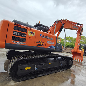 HITACHI เครื่องขุดดินไฮดรอลิกตีนตะขาบ ZX200G ZX200 ZX200-3G มือสอง20ตัน - Product Image 1