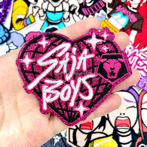 カスタムK-pop女の子スパンコール刺繍パッチ、おしゃれなグリッターアップリケ、ジャケットバッグ、DIY服の装飾 - Product Image 5