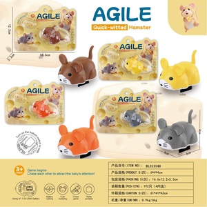 Nú<span class=keywords><strong>t</strong></span> di động Powered nhựa ABS Mini Chuộ<span class=keywords><strong>t</strong></span> Thông Minh thoá<span class=keywords><strong>t</strong></span> Đồ chơi giáo dục dễ thương thiế<span class=keywords><strong>t</strong></span> kế động vậ<span class=keywords><strong>t</strong></span> - Product Image 4