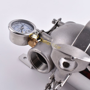 20 micron công nghiệp 10 20 inch thép không gỉ lọc trước cho nước tuần hoàn nóng và lạnh trong nồi hơi - Product Image 3