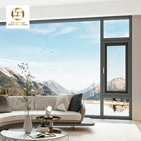 Fabricants de fenêtres à hauteur de plafond NFRC AS2047 	 Grandes fenêtres en verre 	 Pour applications de rénovation, fenêtre à battant à deux panneaux