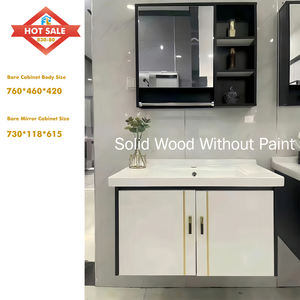 Ensemble <span class=keywords><strong>de</strong></span> coiffeuse <span class=keywords><strong>de</strong></span> <span class=keywords><strong>salle</strong></span> <span class=keywords><strong>de</strong></span> <span class=keywords><strong>bain</strong></span> en bois massif sans peinture armoires à miroir convertibles meubles <span class=keywords><strong>de</strong></span> toilette pour lavabo armoire <span class=keywords><strong>de</strong></span> <span class=keywords><strong>salle</strong></span> <span class=keywords><strong>de</strong></span> <span class=keywords><strong>bain</strong></span> - Product Image 2