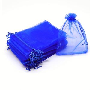Bolsas de Regalo al por Mayor de Organza Dorada con Cordón, Ecológicas y Reciclables, para Empaque de Joyería - Product Image 2