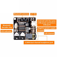 Carte de développement VHM-314 Décodeur MP3 sans perte Amplificateur de haut-parleur de voiture modifié Circuit 4.1/5.0 XY-BT Mini
