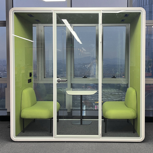 Cabine de travail de grande taille à installation rapide, espace de travail de bureau, confidentialité, insonorisation, cabine de réunion, cabine silencieuse personnalisée, couleur en option - Product Image 2