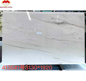 Yunfu lujo moderno Brasil blanco cuarcita paneles de pared <span class=keywords><strong>Mont</strong></span> <span class=keywords><strong>Blanc</strong></span> alta calidad pulido piedra Natural interior impermeable gran losa - Product Image 4