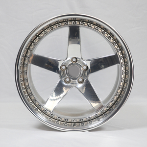 Adecuado para Tesla, <span class=keywords><strong>BMW</strong></span>, Audi, Ruedas Forjadas de Cinco Radios, Tornillos de Aleación de Titanio, 18 19 20 21 22 Pulgadas 5X112 120 130 Personalizables - Product Image 2