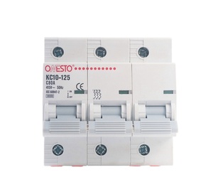 Onesto 3 Pole <span class=keywords><strong>Breaker</strong></span> <span class=keywords><strong>5amp</strong></span> Mcb 63amp Mcb Ce Sertifikasi <span class=keywords><strong>Breaker</strong></span> Rumah Listrik Cut Mcb - Product Image 2