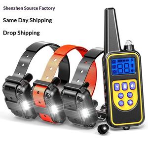 <span class=keywords><strong>Collar</strong></span> de Adiestramiento para Perros con Control Remoto Multimodo, Ultrasónico, Descarga Eléctrica, Multicanal, Recargable, Pantalla LCD, Control de Ladridos IPX - Product Image 4