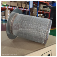 Filtre à huile en forme de chapeau de sorcière en acier inoxydable 304, nouvelle marque Wanhexin