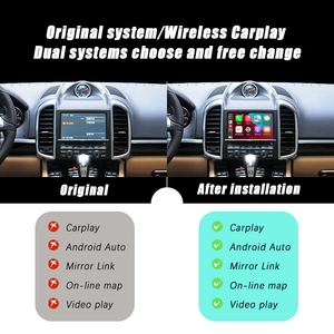 CZT-AUTO sans fil <span class=keywords><strong>Apple</strong></span> <span class=keywords><strong>Carplay</strong></span> pour <span class=keywords><strong>Porsche</strong></span> Cayenne Macan Cayman Panamera <span class=keywords><strong>Boxster</strong></span> <span class=keywords><strong>718</strong></span> 911 PCM3.0 PCM3.1 Android Auto - Product Image 3