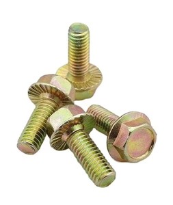 Tornillos Autorroscantes de Cabeza Plana Torx con Rosca Gruesa, de Acero Inoxidable con Recubrimiento de Zinc, para Muebles, Concreto y Madera - Product Image 1