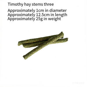 Heno <span class=keywords><strong>de</strong></span> Timothy 100% Natural para Masticar, para Conejos, Hámsters, Chinchillas - Formas Variadas (Zanahoria, Corazón, Bola, Palo) Cuidado Dental - Product Image 4