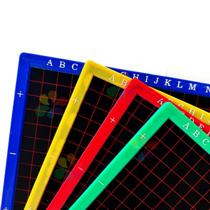 <span class=keywords><strong>Mini</strong></span> <span class=keywords><strong>pizarra</strong></span> blanca y <span class=keywords><strong>pizarra</strong></span> para aula mágica borrable de alta calidad para niños hecha de material duradero - Product Image 1