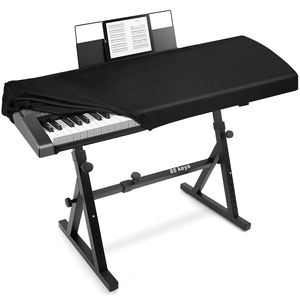 Funda antipolvo para teclado de piano, cubierta impermeable y elástica para teclados de piano eléctrico digital de 66/88 teclas - Product Image 1