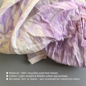 Trapos Industriales de Colores, 100% Algodón, Trapos de Limpieza de Algodón de Colores Mezclados para Limpieza - Product Image 4