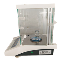 High Accuracy 0.1mg LCD Display Analytical Balance for Lab Instrument ABS Material
