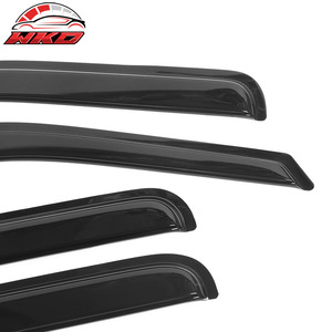 Pare-soleil pour fenêtres de voiture F250 F350 F450 F550 Super Duty Crew Cab 99-16, protection contre la pluie, protection des fenêtres latérales des portes - Product Image 5