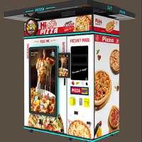 Distributeur automatique de pizzas pour intérieur et extérieur, robot distributeur de pizzas en libre-service, automatique, à vendre