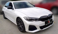 Calandre avant G20 pour BMW Série 3 2019 2020 2021 G20 G28 Noir brillant Calandre avant à ligne simple Calandre de pare-chocs avant Pièces automobiles