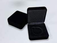 Boîte de rangement de luxe en velours pour badges, pièces de monnaie, médailles et souvenirs - Vente en gros