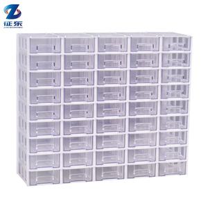 Best Sellers Mini Desk Drawer Type Small Plastic Craft Storage Bead Organizer Box With Dividers