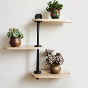 Draaiend Raam Plant Planken Houten Raam Plank Voor Planten Kamerplant Stand