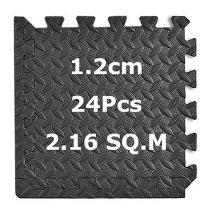 Tapetes de Gimnasio de Espuma EVA de Alta Densidad, Encajables, Resistentes a Impactos, Duraderos, Impermeables y Ecológicos para Ejercicio en Casa - Product Image 5