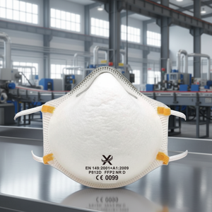 Xpro Tek Kullanımlık FFP2 Çevre Dostu <span class=keywords><strong>3</strong></span> Katmanlı Melt-blown Kumaş Solunum Cihazı Ayarlanabilir Burun Klipsi Avrupa Standardı 3D - Product Image 1