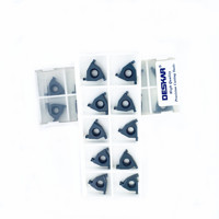 Plaquette de rainurage à montage plat Descar Carbide 16ER/IL 16IR/EL 0.7LDA 0.8LDA 0.9LDA 1.1LDA pour porte-outils de filetage SER/SIR