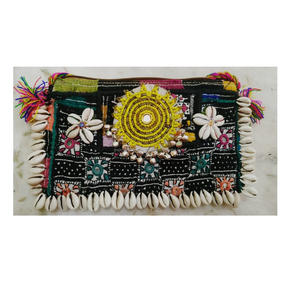 Bolso de mano de hombro indio hecho a mano para mujer, bolsos Banjara de compras Vintage, hilo para mujer, utilidad personalizada, venta al por mayor, Guru Kirpa - Product Image 1