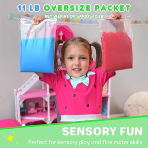 Arena Mágica Suave No Tóxica para Juguetes Espaciales DIY de JITENG Factory Supplies, Plastilina y Slime con Propiedad Antiadherente, Segura y No Tóxica - Product Image 3