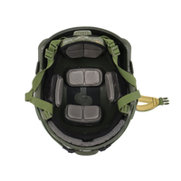 Casque de Protection Tactique Rapide Réglable en ABS, Équipement de Défense Personnelle Casco Tactico