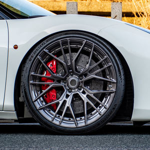 Rueda Forjada de 5X108 5X114.3 5X120 Pulgadas para <span class=keywords><strong>Porsche</strong></span> Panamera Cayenne <span class=keywords><strong>Macan</strong></span> 718 911 Taycan 918 Spyder Boxster Cayman 711 448 D008 - Product Image 1